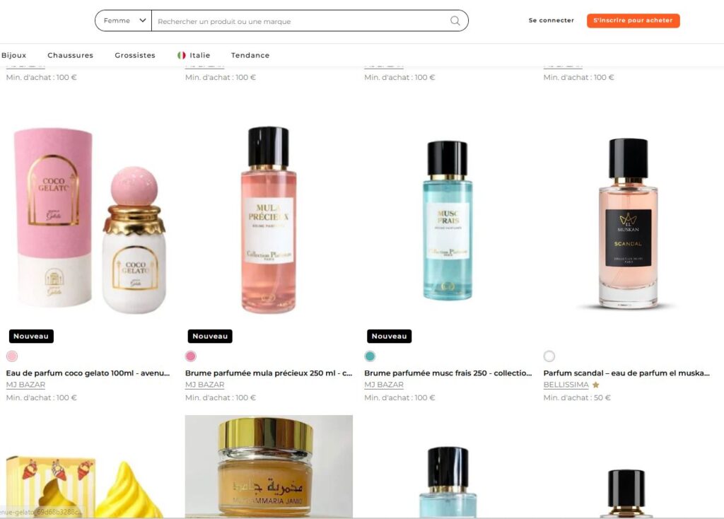 paris fashion shops grossiste parfum en ligne
